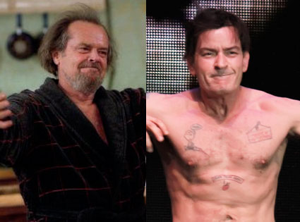 Jack Nicholson, Anger Management, Charlie Sheen Jack Nicholson, Anger Management, Charlie Sheen